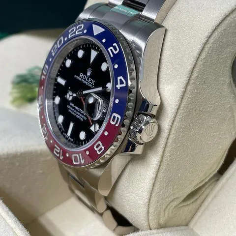 Rolex GMT-Master II 116719BLRO 40mm White gold Black 3