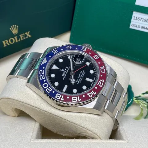 Rolex GMT-Master II 116719BLRO 40mm White gold Black 4