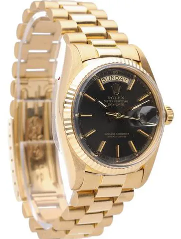 Rolex Day-Date 36 1803 36mm Yellow gold Black 4