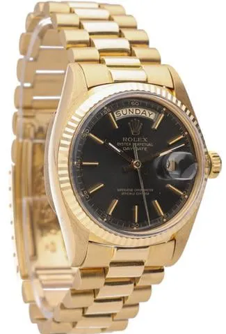 Rolex Day-Date 36 1803 36mm Yellow gold Black 5