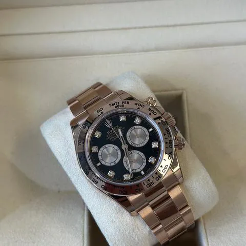 Rolex Daytona 126505 40mm Rose gold Black