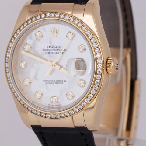 Rolex Datejust 116138 36mm Yellow gold Mother-of-pearl 2