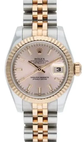 Rolex Lady-Datejust 179171 26mm Yellow gold and Stainless steel Rose