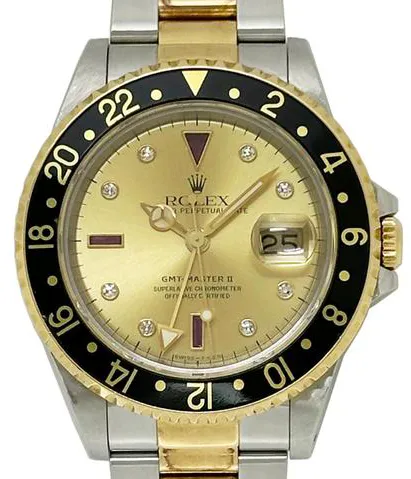 Rolex GMT-Master II 16713RG 40mm Yellow gold and Stainless steel Gold