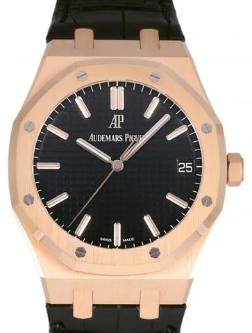 Audemars Piguet Royal Oak 15500OR.OO.D002CR.01 41mm Rose gold Black