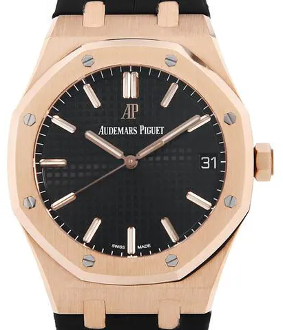 Audemars Piguet Royal Oak 15500OR.OO.D002CR.01 41mm Rose gold Black