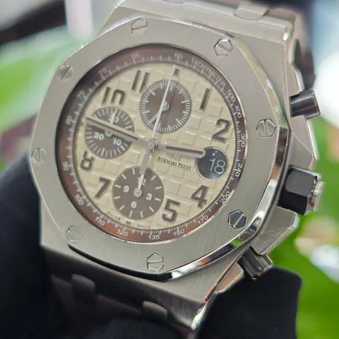 Audemars Piguet Royal Oak Offshore 26470ST.OO.A801CR.01 42mm Stainless steel Beige 5