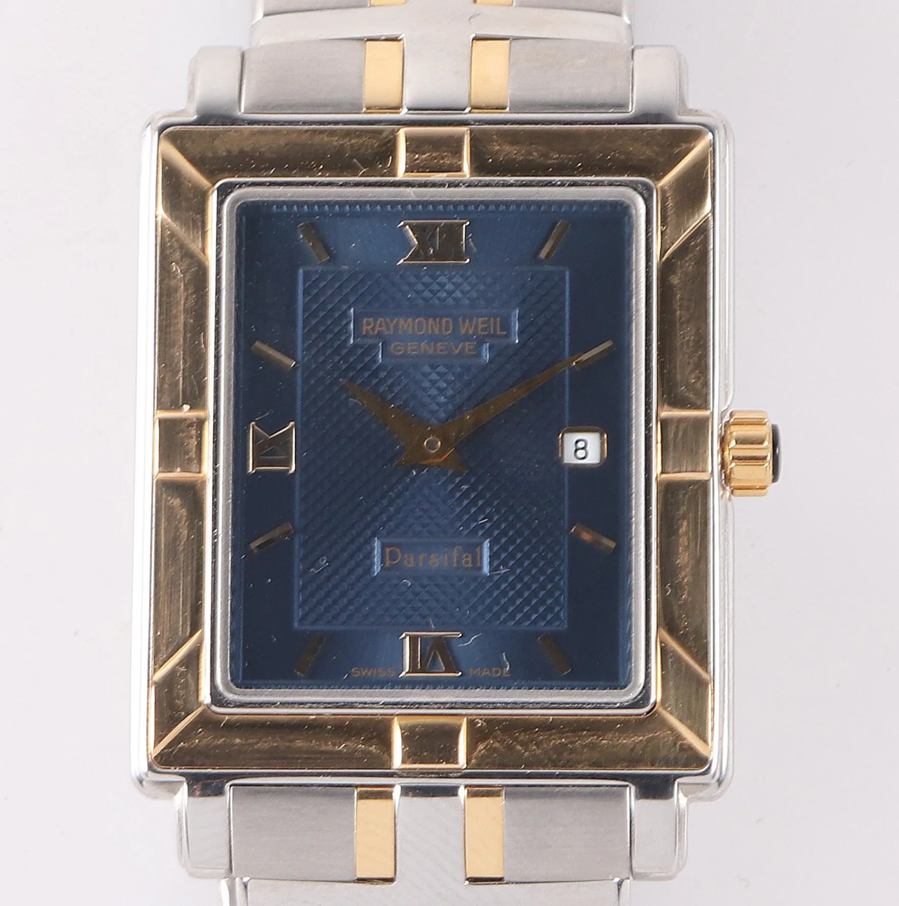 Raymond Weil Parsifal 9330 27mm Stainless steel and Gold-plated Blue