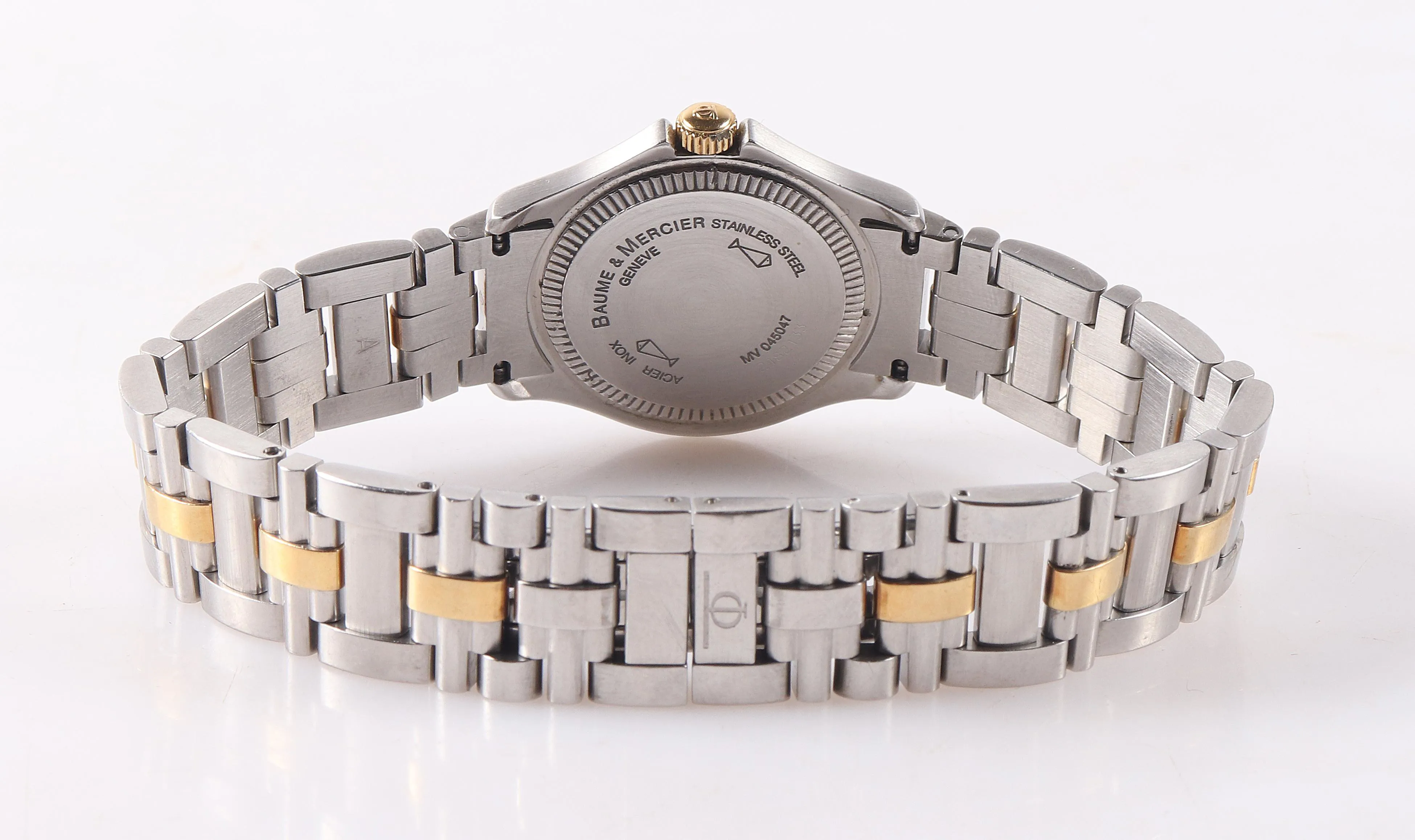 Baume & Mercier Malibu MVO45047 28mm Stainless steel and Gold-plated Silver 1