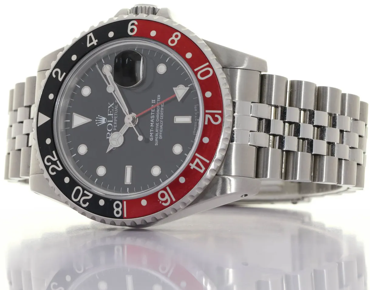 Rolex GMT-Master II 16710 40mm Stainless steel Black 2