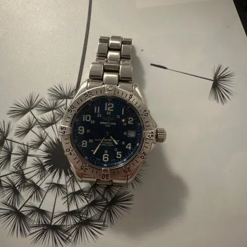 Breitling Superocean A17340 41mm Stainless steel Blue