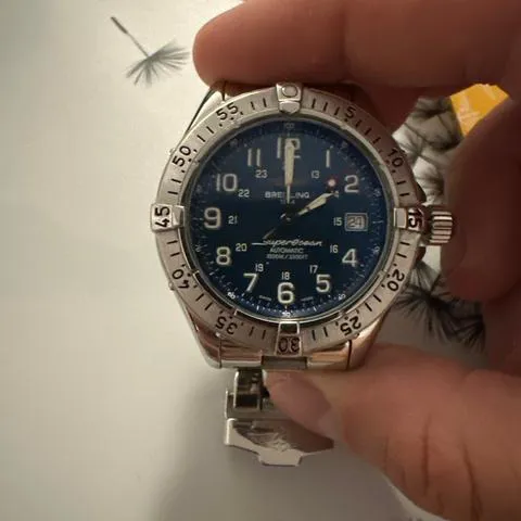 Breitling Superocean A17340 41mm Stainless steel Blue 6