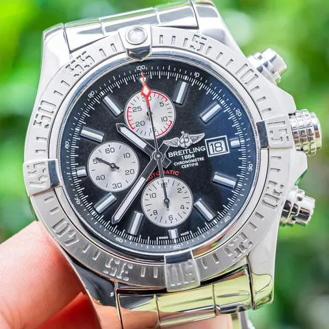 Breitling Avenger A13371111B1A1 48mm Stainless steel Black