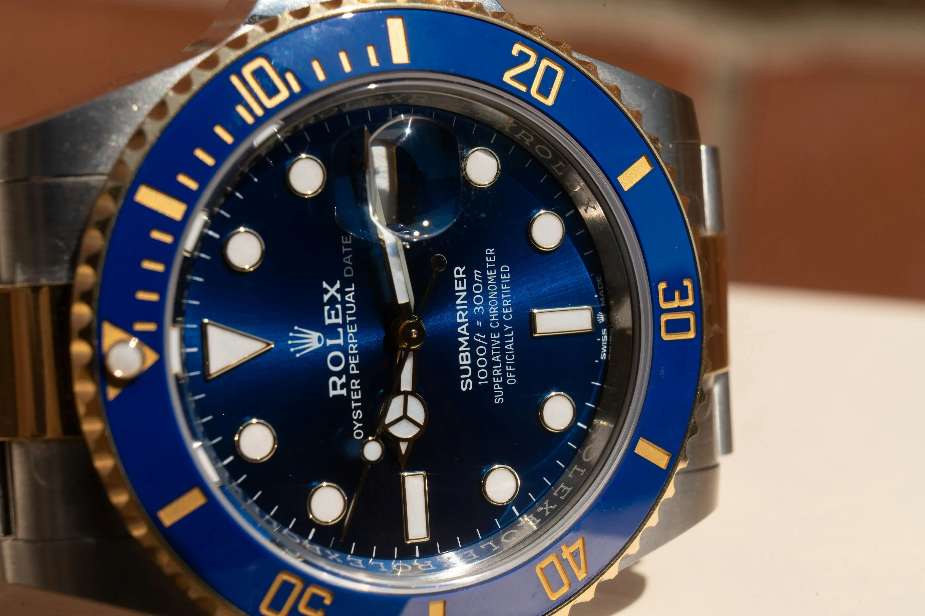 Rolex Submariner 126613LB 41mm Yellow gold and Stainless steel Blue 3