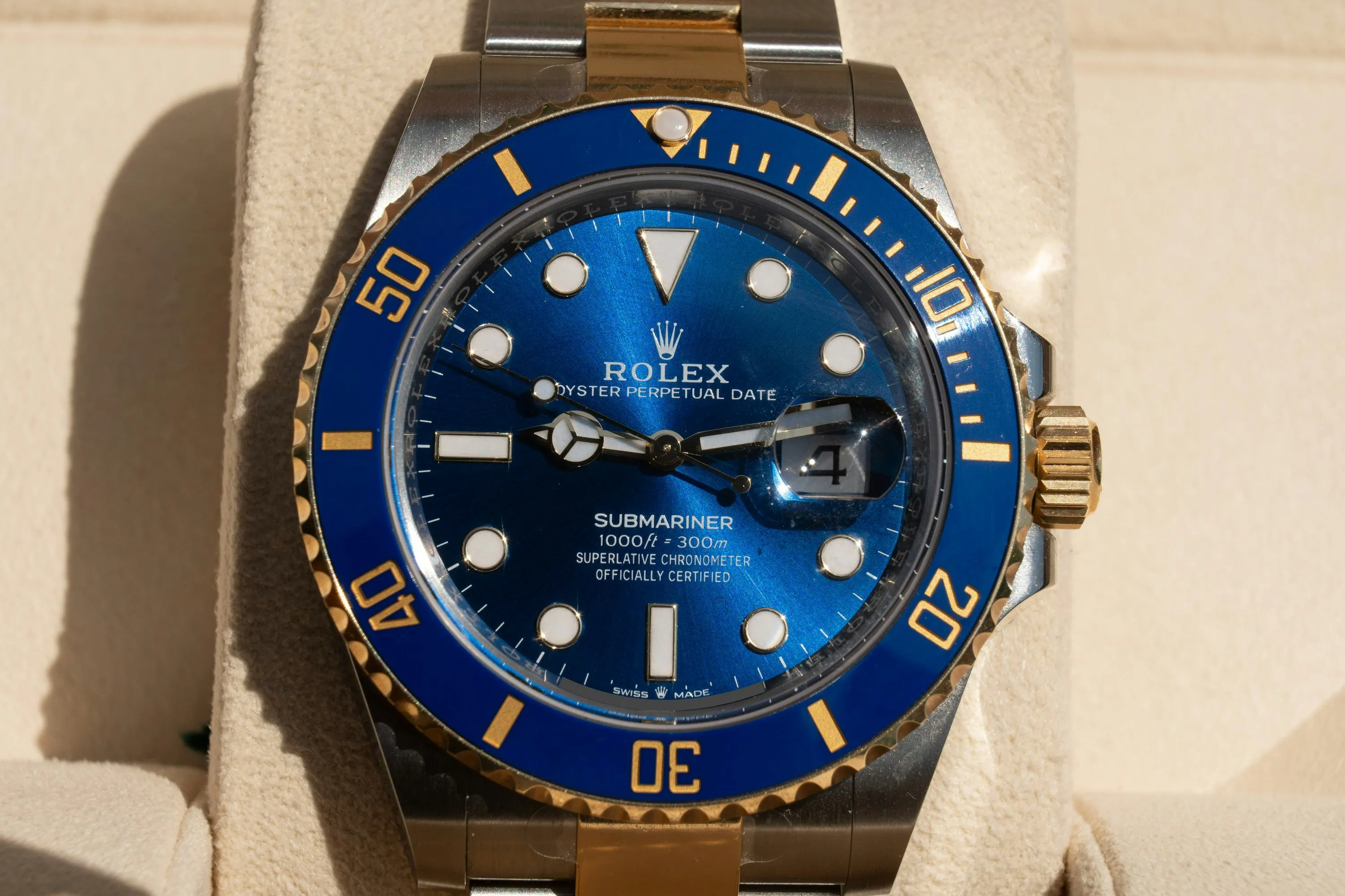 Rolex Submariner 126613LB 41mm Yellow gold and Stainless steel Blue 5