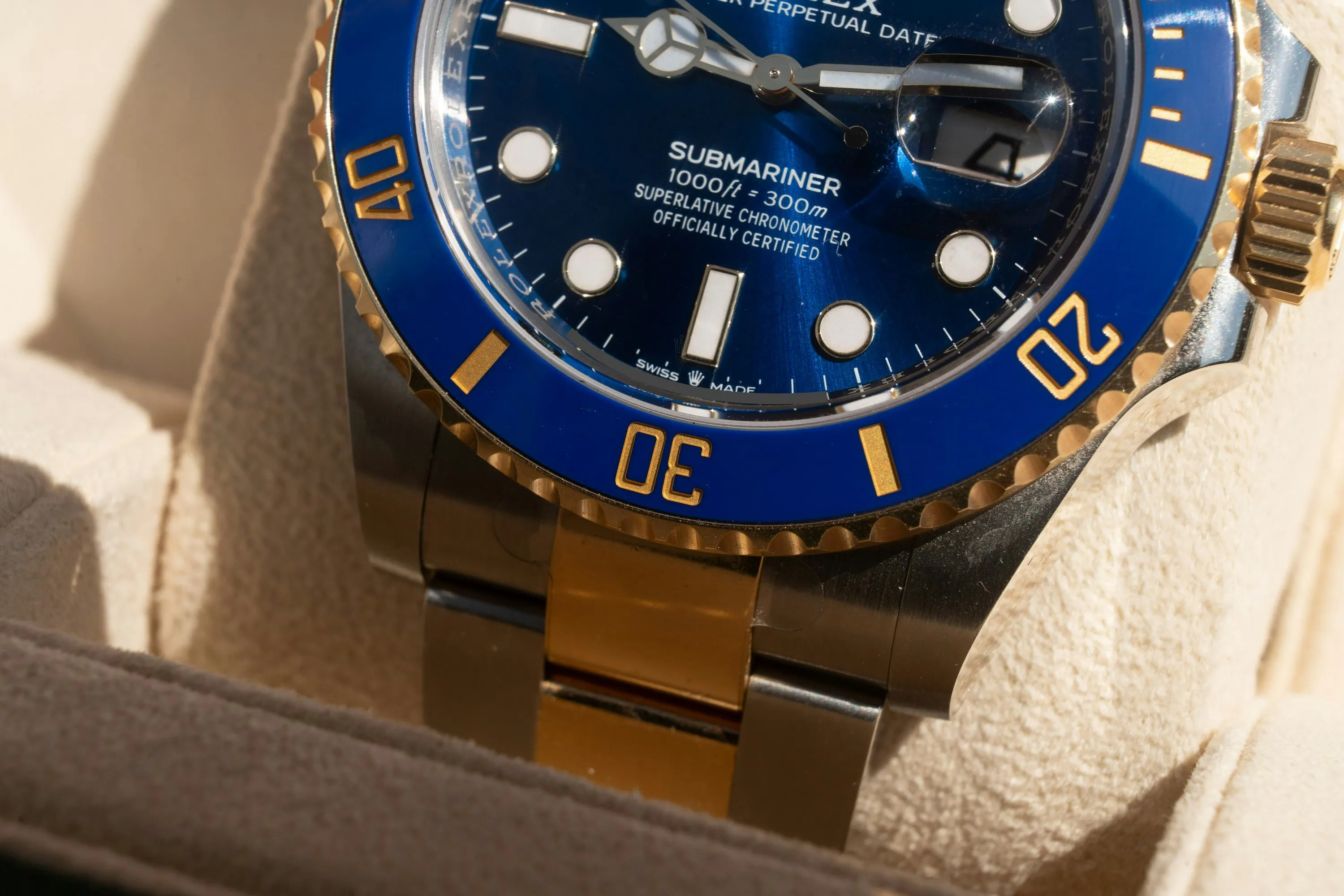 Rolex Submariner 126613LB 41mm Yellow gold and Stainless steel Blue 7