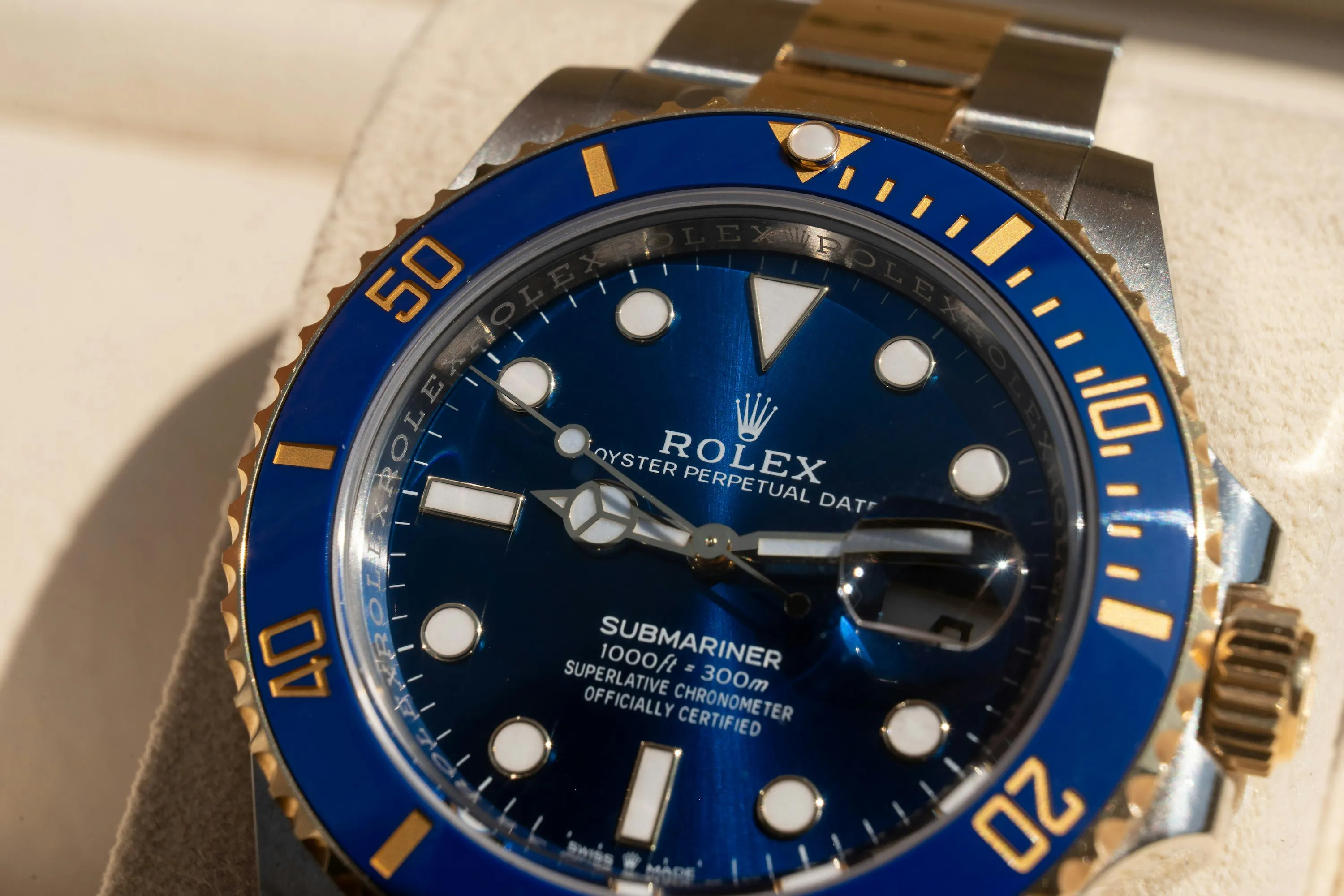 Rolex Submariner 126613LB 41mm Yellow gold and Stainless steel Blue 8