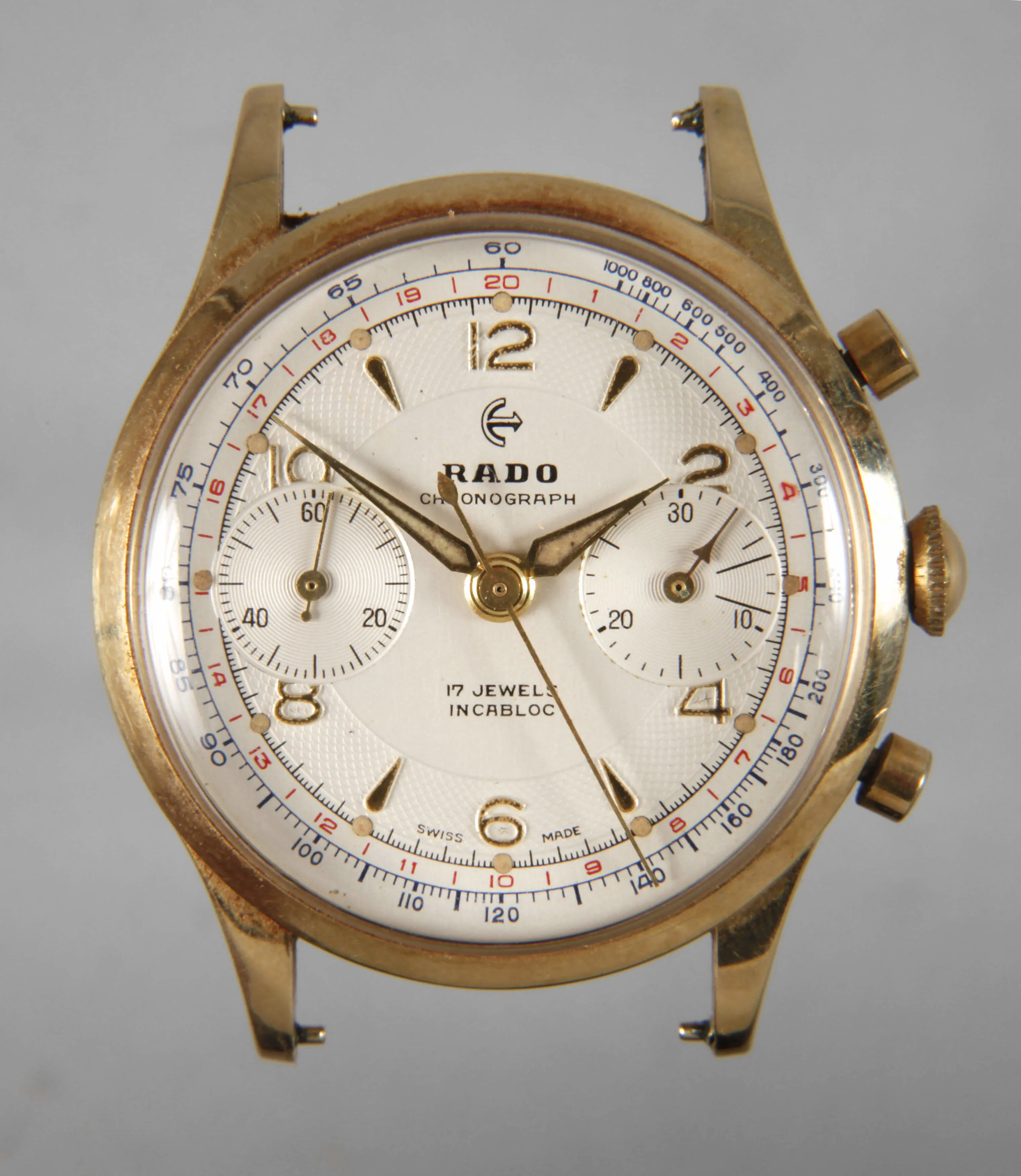 Rado 35mm Yellow gold Silver