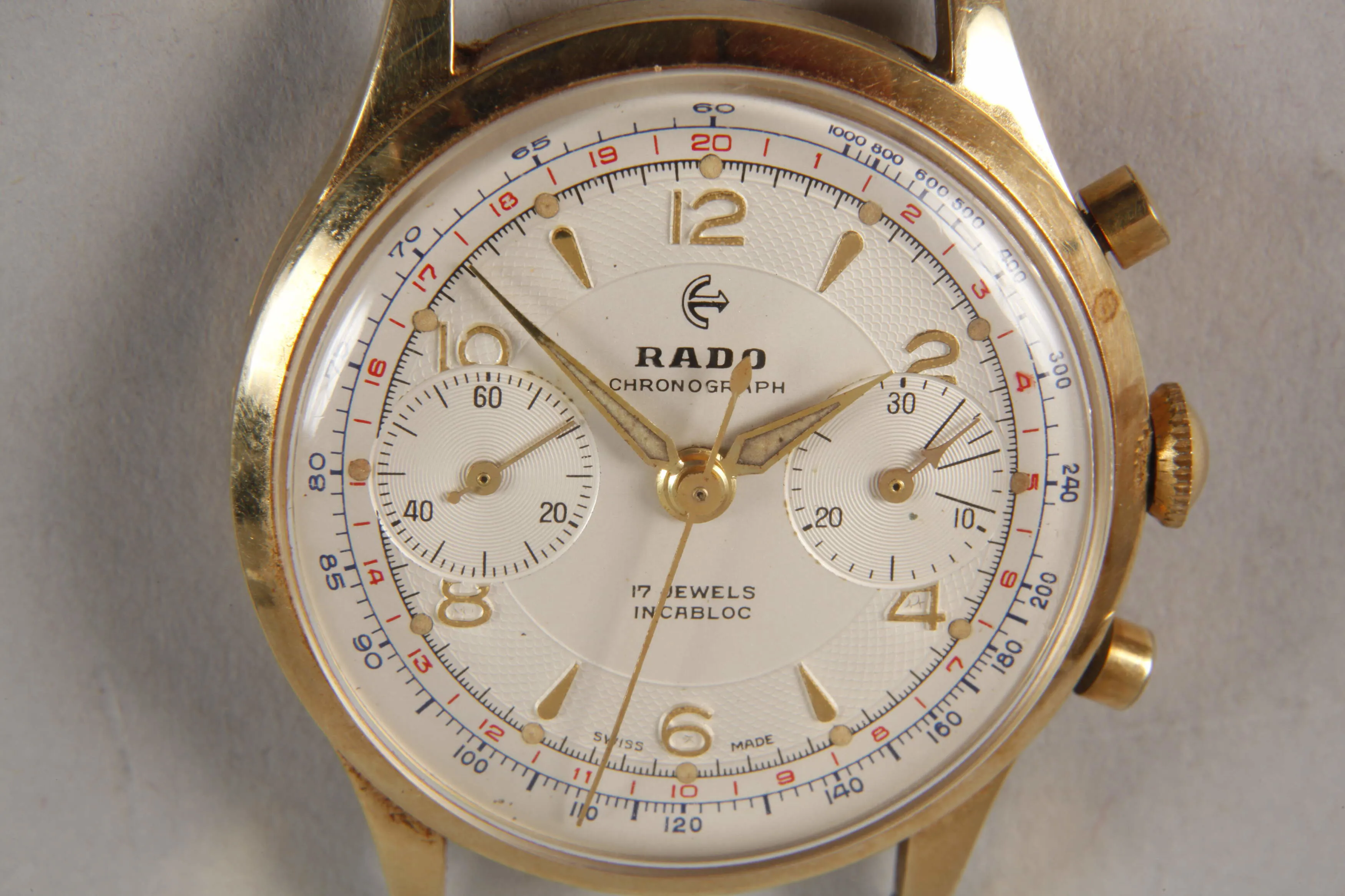 Rado 35mm Yellow gold Silver 1