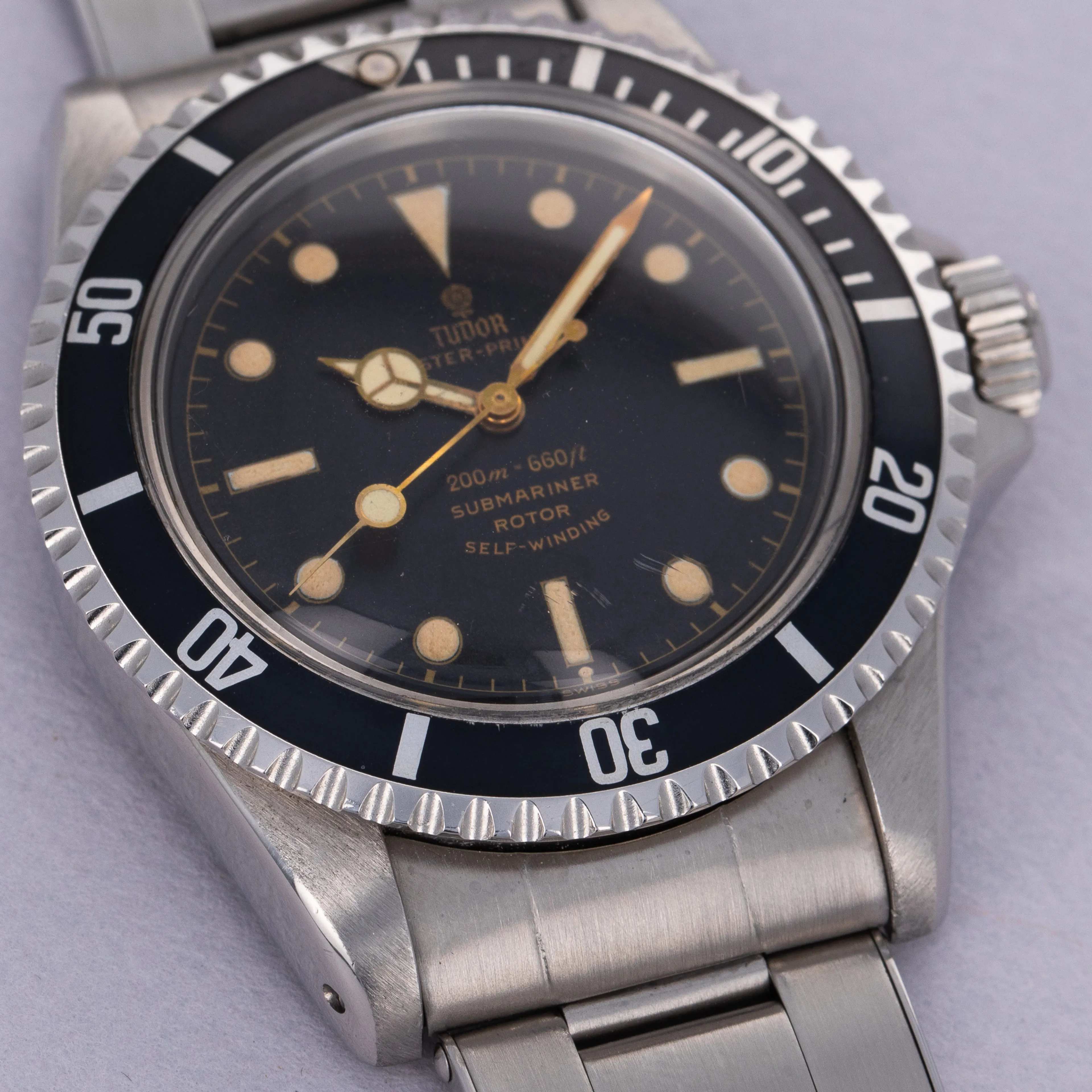 Tudor Submariner 7928 40mm Stainless steel Black 1