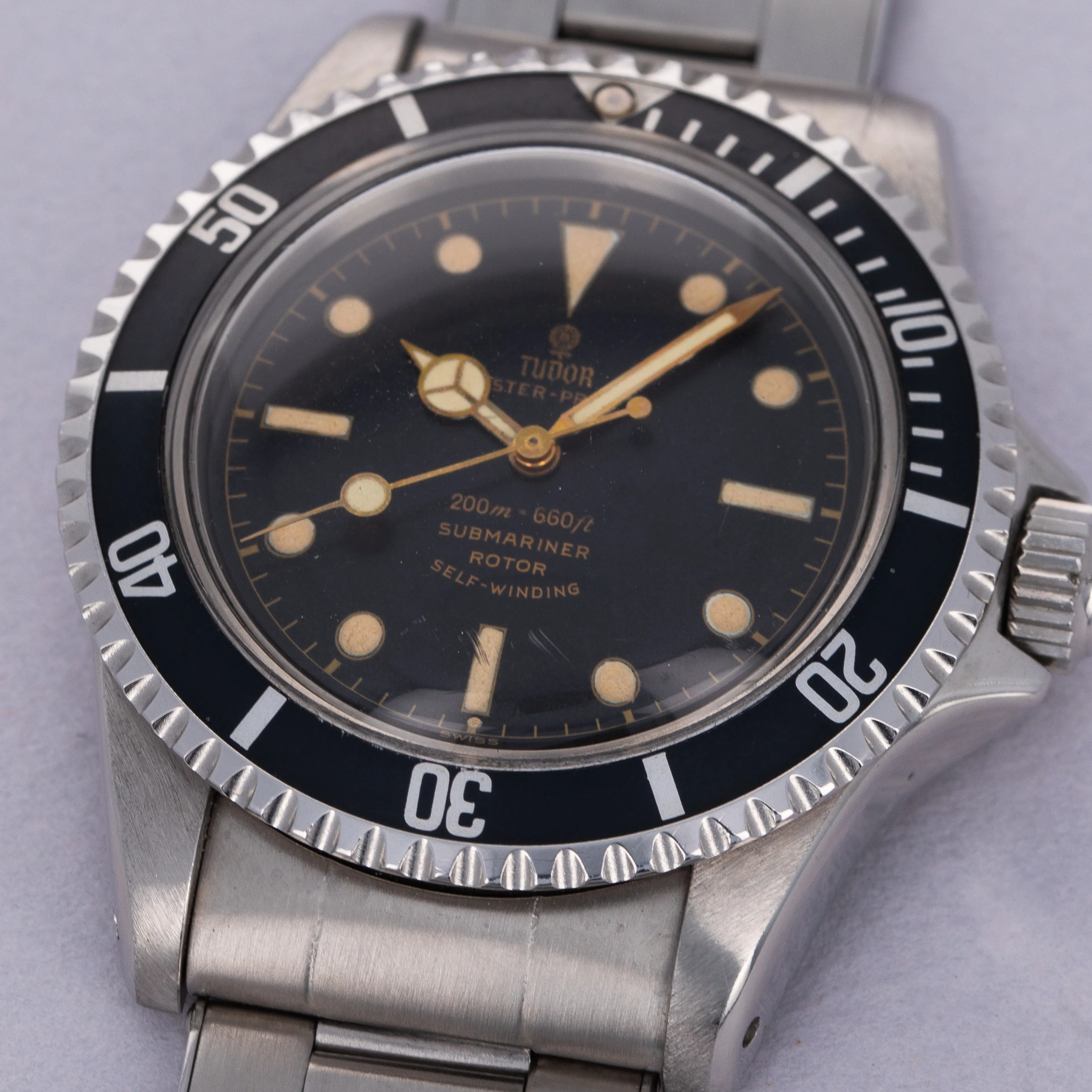 Tudor Submariner 7928 40mm Stainless steel Black 2