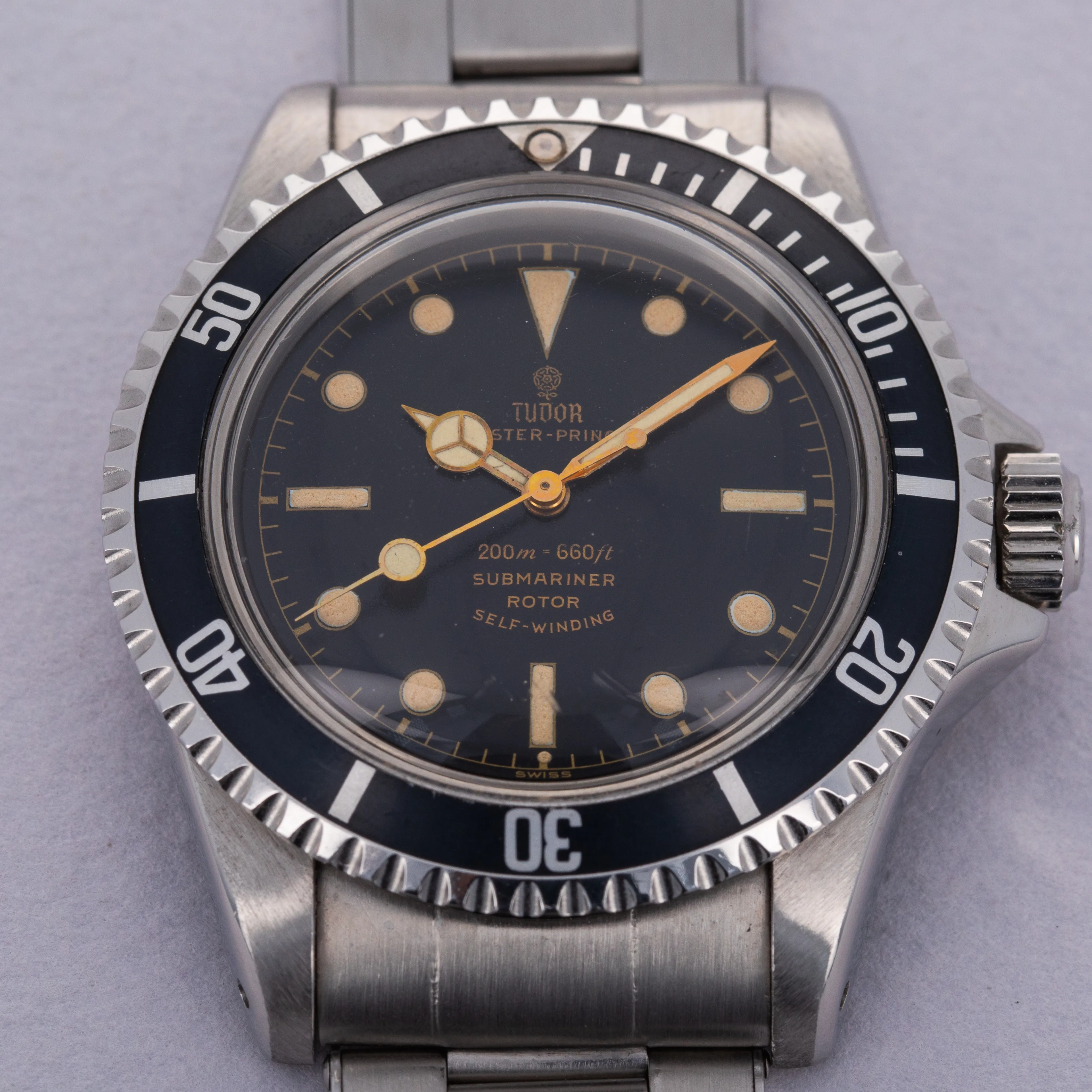 Tudor Submariner 7928 40mm Stainless steel Black 11