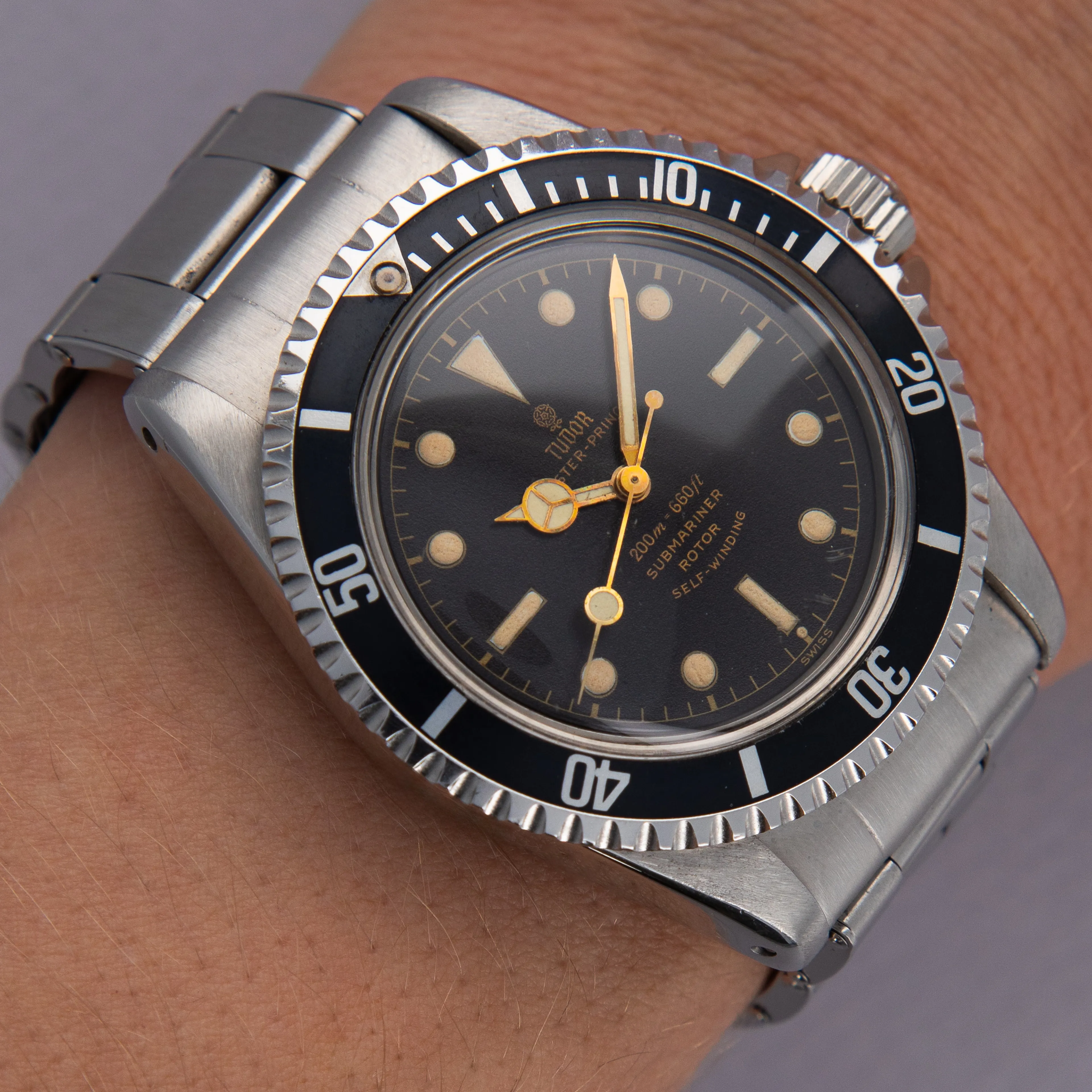 Tudor Submariner 7928 40mm Stainless steel Black 15