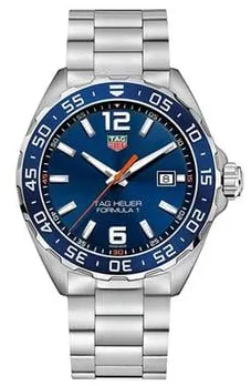 TAG Heuer Formula 1 Quartz WAZ1010.BA0842 43mm Stainless steel Blue