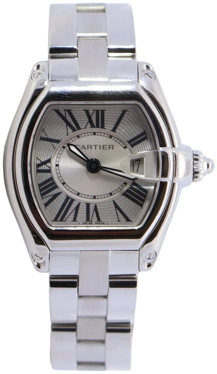 Cartier Roadster W62016V3 31mm Stainless steel Silver