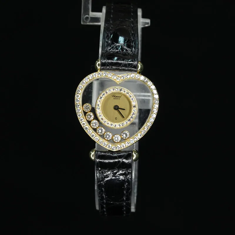 Chopard Happy Diamonds 25mm Yellow gold Gold