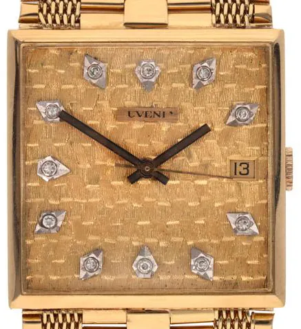 Juvenia 8902 30mm Yellow gold Gold