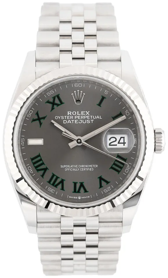 Rolex Datejust 36 126234 36mm Stainless steel Gray