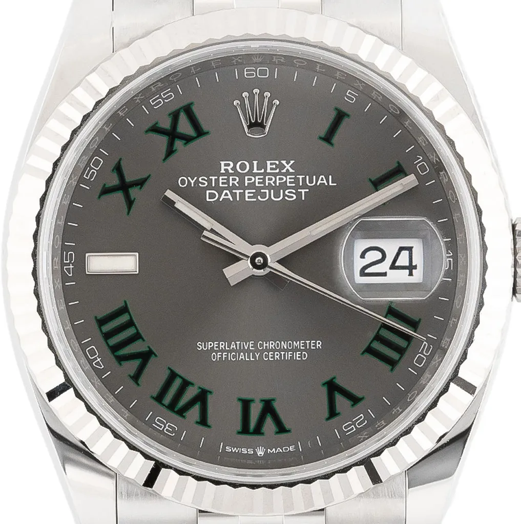 Rolex Datejust 36 126234 36mm Stainless steel Gray 1