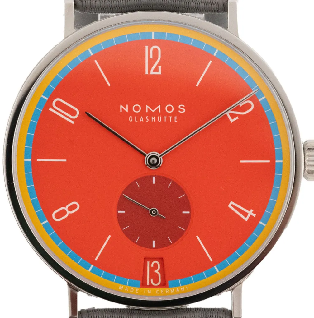 NOMOS SPORTBUNT 179.S28 38mm Edelstahl Rot 1