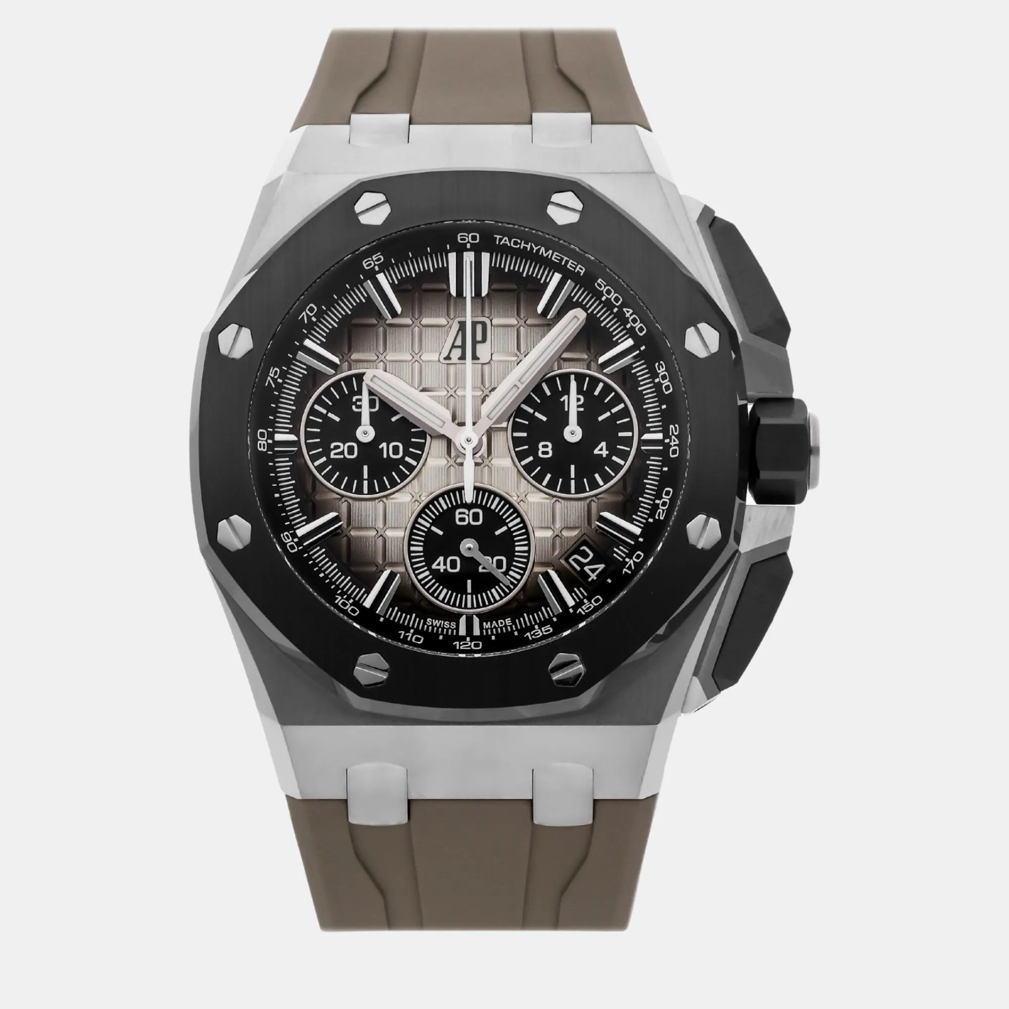 Audemars Piguet Royal Oak Offshore 26420SO.OO.A600CA.01 43mm Stainless steel Brown