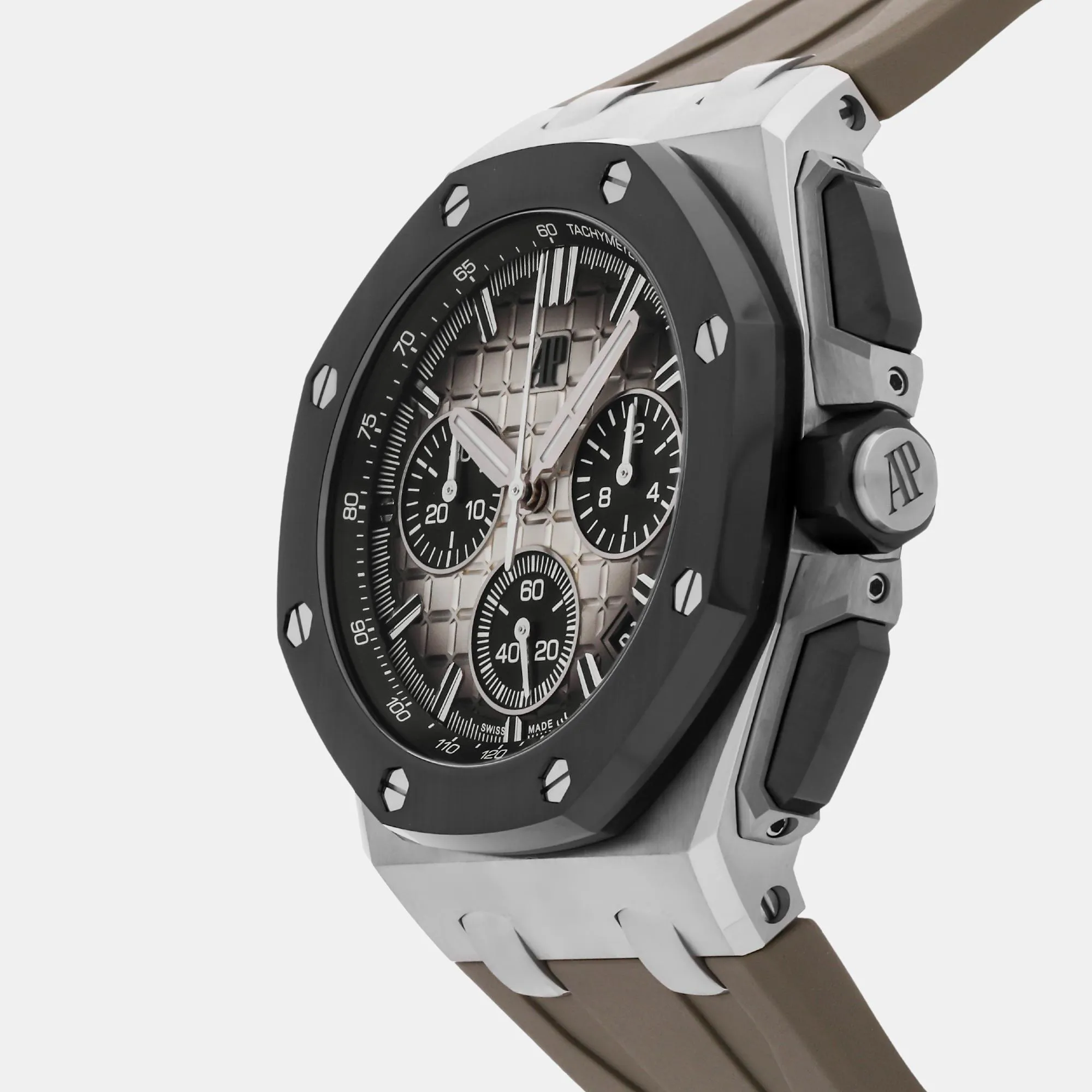 Audemars Piguet Royal Oak Offshore 26420SO.OO.A600CA.01 43mm Stainless steel Brown 1