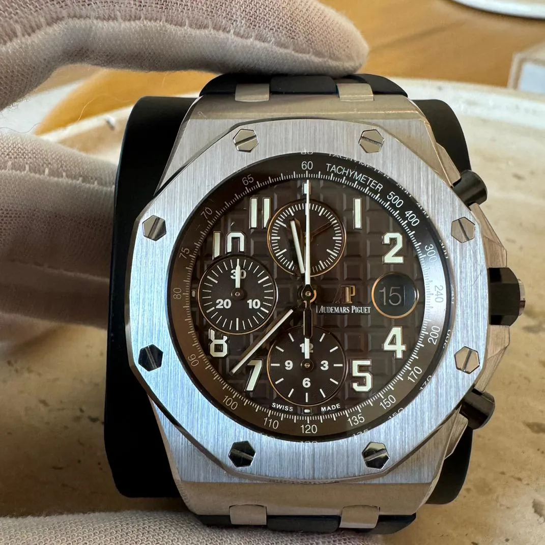 Audemars Piguet Royal Oak Offshore 26470ST.OO.A820CR.01 42mm Stainless steel Brown