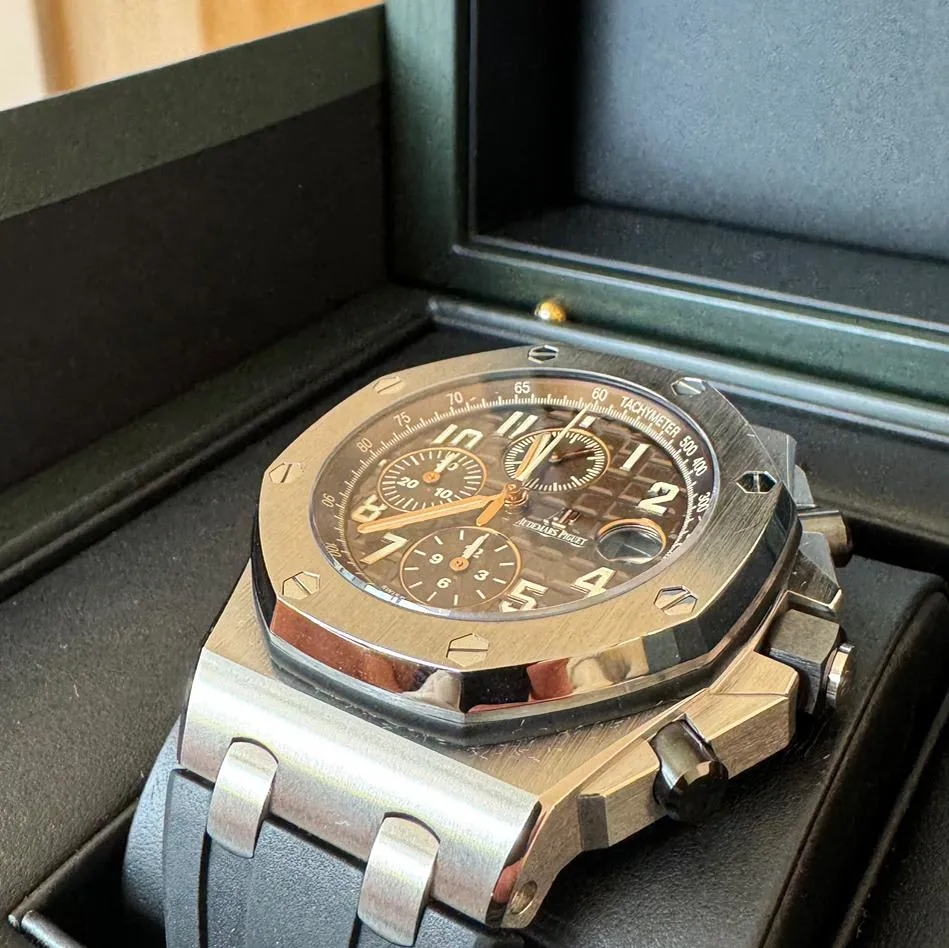 Audemars Piguet Royal Oak Offshore 26470ST.OO.A820CR.01 42mm Stainless steel Brown 1