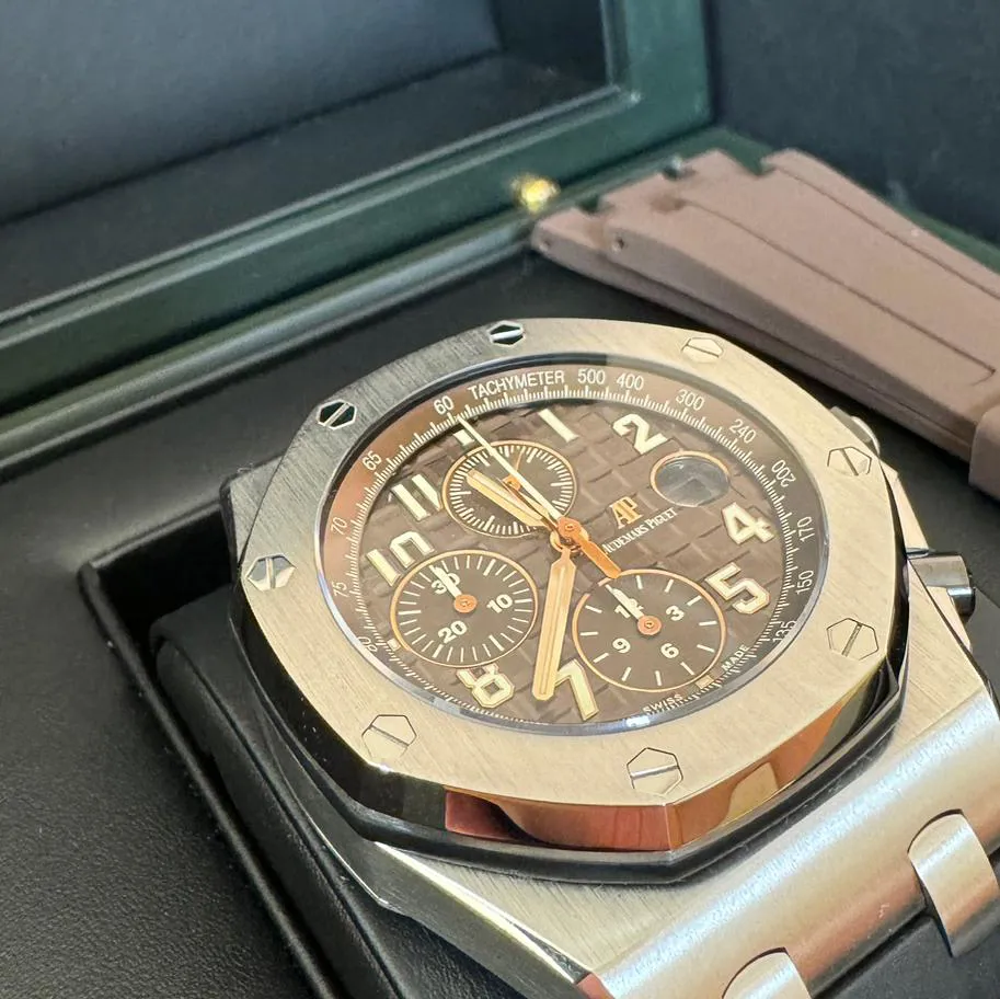 Audemars Piguet Royal Oak Offshore 26470ST.OO.A820CR.01 42mm Stainless steel Brown 2