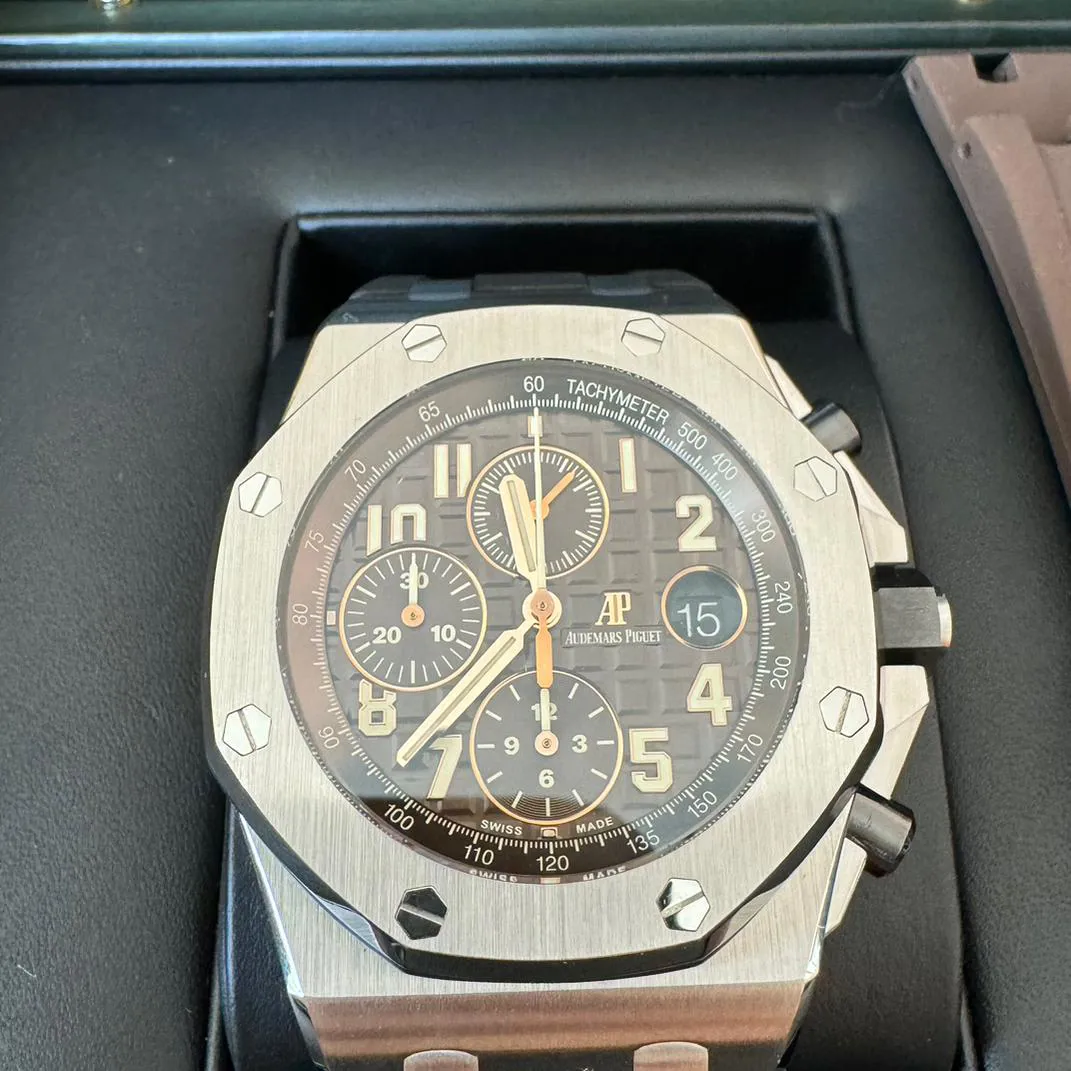 Audemars Piguet Royal Oak Offshore 26470ST.OO.A820CR.01 42mm Stainless steel Brown 3