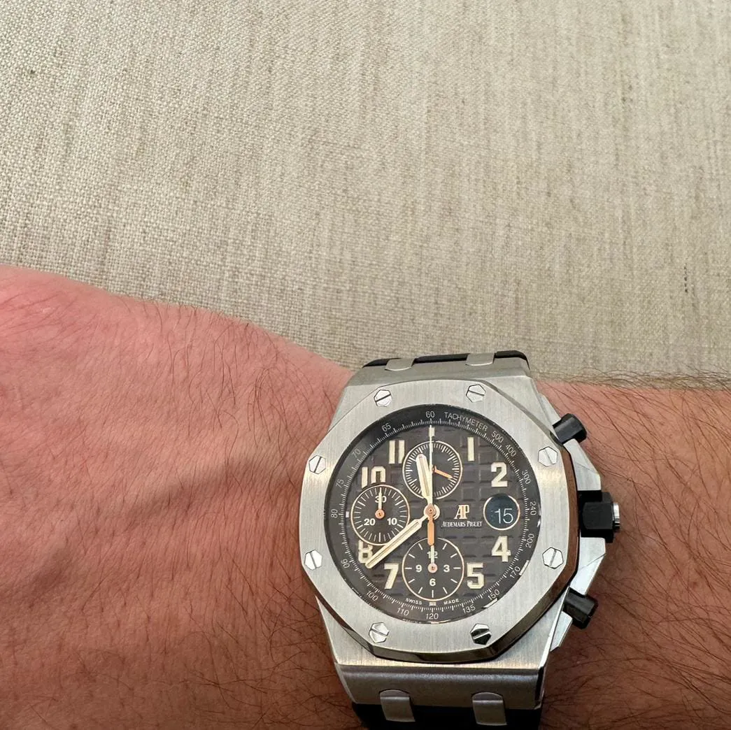 Audemars Piguet Royal Oak Offshore 26470ST.OO.A820CR.01 42mm Stainless steel Brown 4