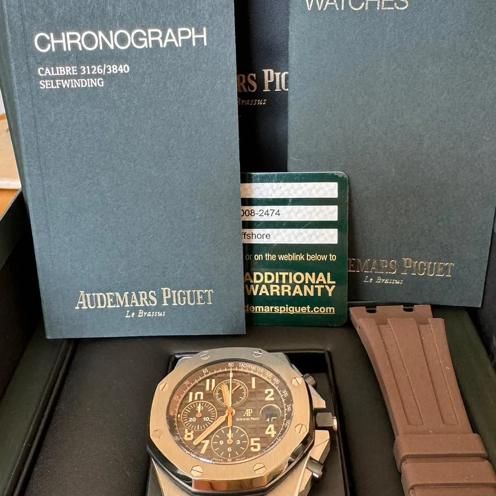 Audemars Piguet Royal Oak Offshore 26470ST.OO.A820CR.01 42mm Stainless steel Brown 6