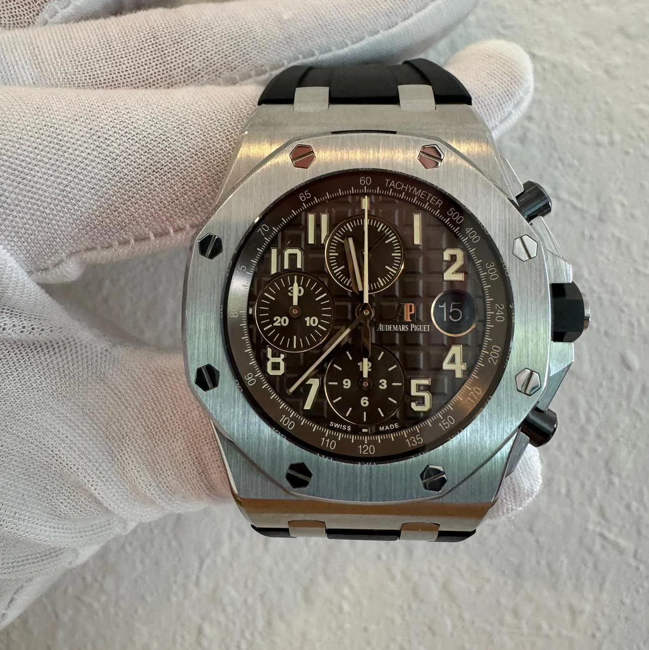 Audemars Piguet Royal Oak Offshore 26470ST.OO.A820CR.01 42mm Stainless steel Brown 7