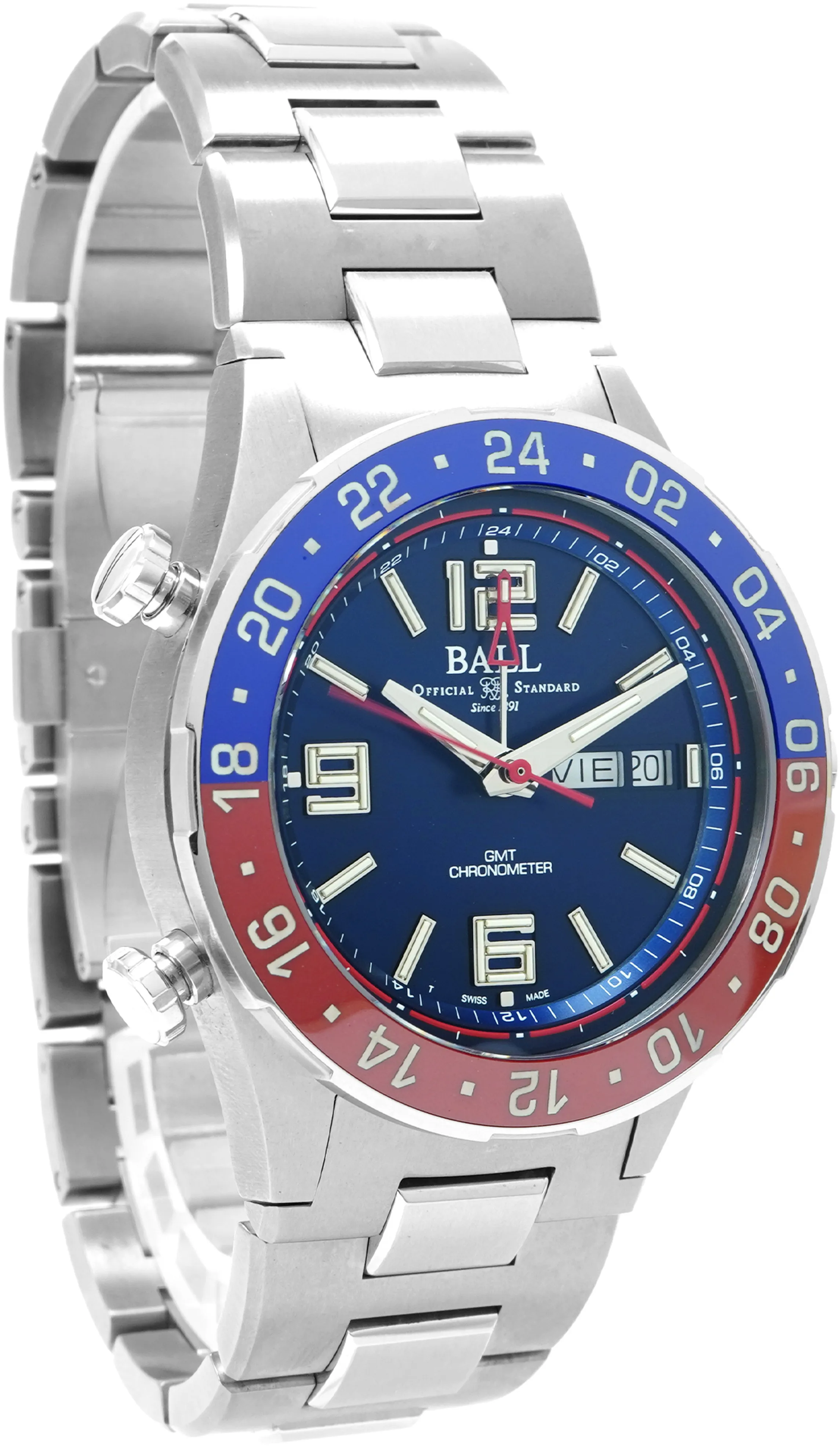 Ball Roadmaster DG3030B-S4C-BE 40mm Titanium Blue 2