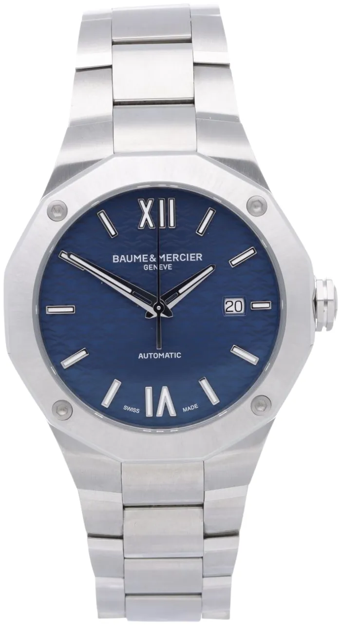 Baume & Mercier Riviera M0A10620 42mm Stainless steel Blue