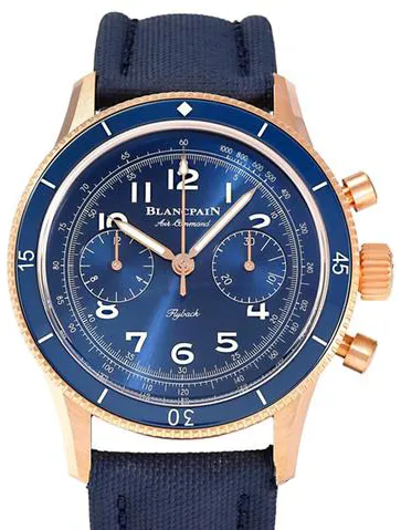 Blancpain Air Command AC02 36B40 63B 42.5mm Blue