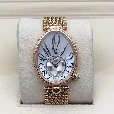 Breguet Reine de Naples 8918BR/58/J20/D000 28.45mm Rose gold White