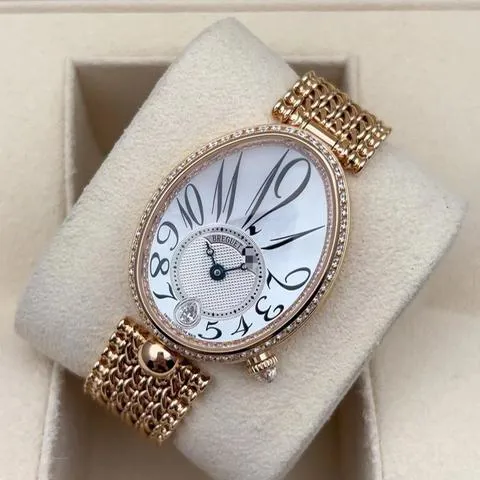 Breguet Reine de Naples 8918BR/58/J20/D000 28.45mm Rose gold White 2