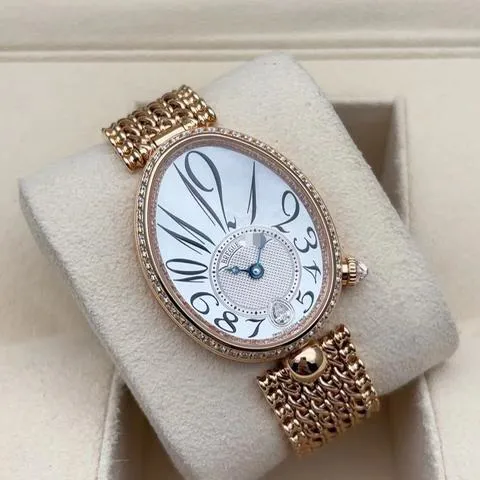 Breguet Reine de Naples 8918BR/58/J20/D000 28.45mm Rose gold White 3