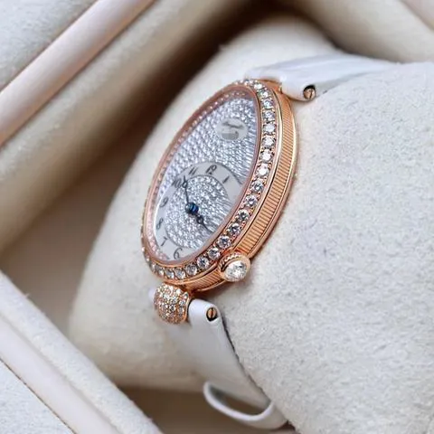 Breguet Reine de Naples 8928BR/8D/844.DD0D 33mm Rose gold Silver 3